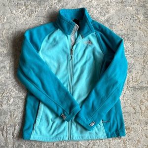 Blue North Face Fleece